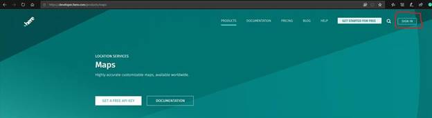 Implement Here Map API using Angular 8